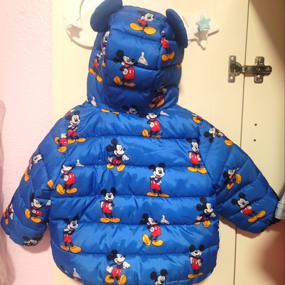 GAP Jackets & Coats Mickey Disney Quilted Jacket Unisex Poshmark